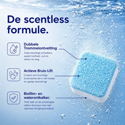 Scentless™ 3-In-1 Diepreinigings Tabletten