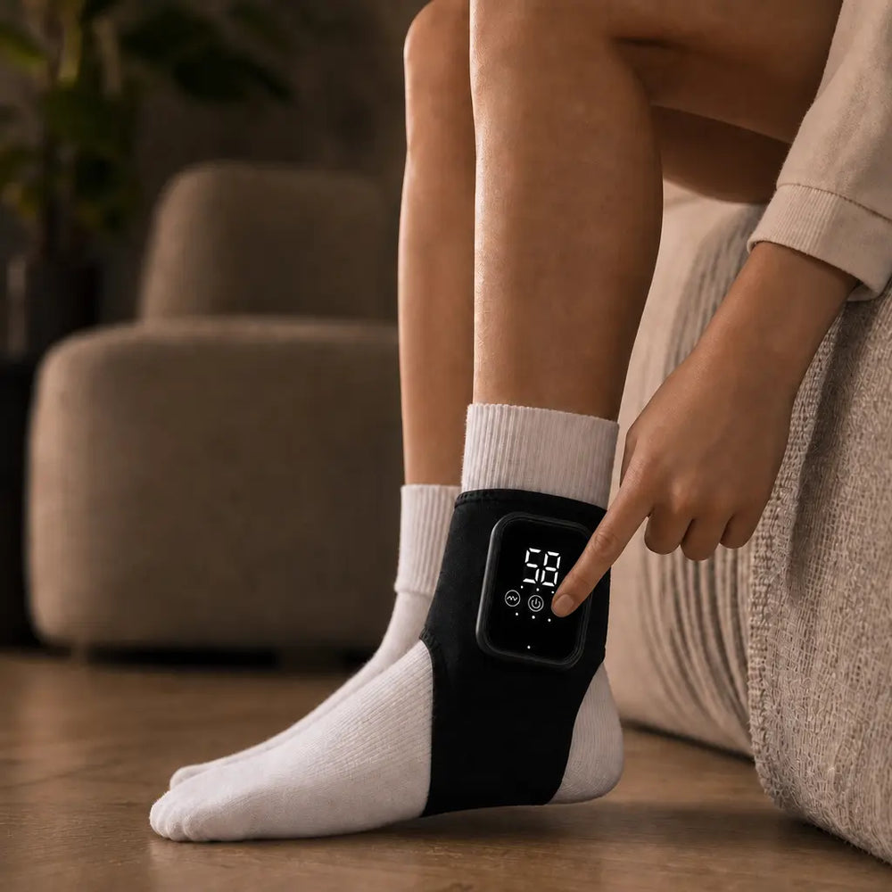 1. It gives your healing ankle exactly what it needs.